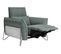 Fauteuil relax électrique CALVINE tissu vert