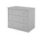 Commode 3 tiroirs BLOOM Gris