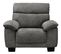 Fauteuil COAST II tissu gris foncé