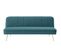 Banquette 3 places convertible LILY en velours vert