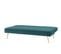 Banquette 3 places convertible LILY en velours vert