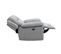 Fauteuil relax électrique CURTISS III tissu gris clair