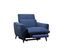 Fauteuil relax électrique VERMONT tissu bleu marine