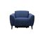 Fauteuil relax électrique VERMONT tissu bleu marine