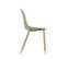 Chaise transparente LYNETTE vert