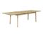 Table L.180 cm + allonges BERLINE bois massif Acacia