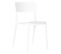 Lot de 4 chaises ILONA Blanc pour le prix de 3