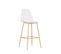 Tabouret de bar H. 74 cm LYNETTE transparent