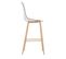 Tabouret de bar H. 74 cm LYNETTE transparent