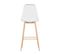 Tabouret de bar H. 74 cm LYNETTE transparent