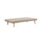 Banquette convertible 3 places LILLO tissu beige