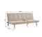 Banquette convertible 3 places LILLO tissu beige