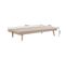 Banquette convertible 3 places LILLO tissu beige