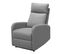 Fauteuil relax MALCOLM tissu gris