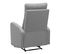 Fauteuil relax MALCOLM tissu gris