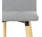 Tabouret de bar Hauteur 63 cm MEVIK Gris clair