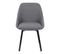 Lot de 2 chaises rotatives STORM 2 gris