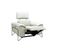 Fauteuil relax électrique électrique KENSINGTON cuir et tissu givre