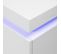 Buffet LED 3 portes 3 tiroirs COLORS blanc