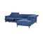 Canapé d'angle relax VERMONT angle gauche tissu bleu marine