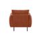 Fauteuil HALDEN tissu terracotta