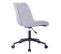 Fauteuil de bureau NEVENA en tissu gris