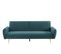 Banquette convertible 3 places GATSBY tissu bleu