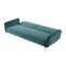 Banquette convertible 3 places GATSBY tissu bleu