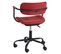 Fauteuil de bureau AVA rouge et noir