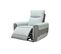 Fauteuil relax électrique LAZY Tissu Gris Clair