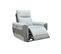 Fauteuil relax électrique LAZY Tissu Gris Clair