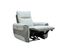 Fauteuil relax électrique LAZY Tissu Gris Clair