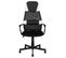 Fauteuil de bureau LUFFY noir et blanc