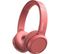 Casque Bluetooth Tah4205rd Autonomie 29h Usb-c Corail