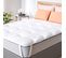 CASABEL Surmatelas 80x200 cm Réversible Hiver Été en Microfibre et Face Polaire - Confort Optimal