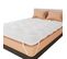 CASABEL Surmatelas 180x200 cm Réversible Hiver Été en Microfibre et Face Polaire - Confort Optimal