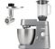 Robot Pâtissier Chef Xl Kvl4170s 6.7l Blender + Hachoir 1200w Silver