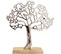 Arbre Décoratif En Aluminium Et Bois De Manguier Arbre De Vie Taille 2