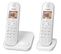 Téléphone Sans Fil Duo Dect Blanc - Kxtgc412frw