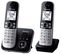 Téléphone sans fil répondeur PANASONIC KX-TG6862FRB Duo