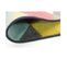 Tapis Multicolore Moderne Rectangle à Courtes Mèches Rhumba Multicolore 160x230