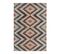 Tapis Extérieur Et Intérieur Ethnique Longues Mèches Frances Multicolore 160x230