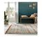 Tapis Berbère Avec Franges Ethnique Rectangle Prairie Crème 200x290