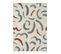 Tapis Design Shaggy Rectangle Abstrait Squiggle Multicolore 200x290