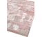 Tapis Moderne Fait Main Bygat En Viscose - Rose - 120x170 Cm