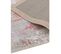 Tapis Moderne Fait Main Bygat En Viscose - Rose Rouge - 120x170 Cm