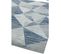 Tapis De Salon Moderne Blocks En Polyester - Bleu - 160x230 Cm