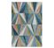 Tapis de salon moderne OPAL - Multicolore - 120x170 Cm