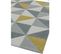 Tapis De Salon Moderne Cubico En Polypropylène - Gris - 200x290 Cm