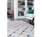 Tapis épais moderne CRISSY - Multicolore - 160x230 Cm